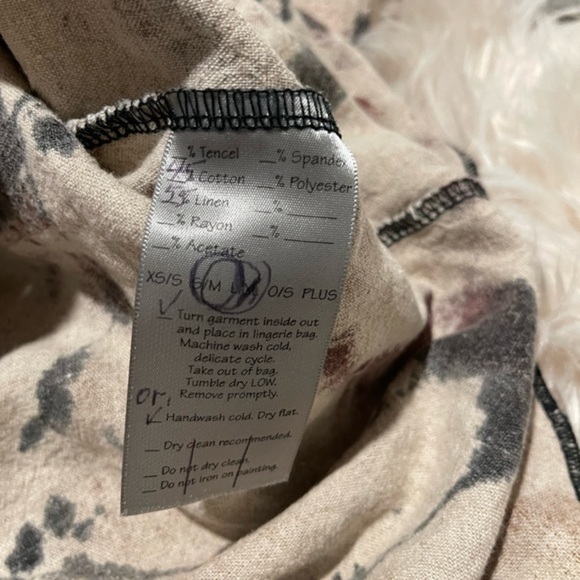 Monika astara linen blend handmade blouse - Picture 5 of 8